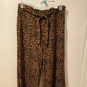 Leopard pants